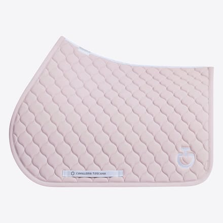 Cavalleria Toscana Circular Quilted Jersey Zadeldek Full Violet Ice