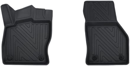 Rubbermatten Skoda Superb 2015-2023 (voorset) - Premium carbonlook