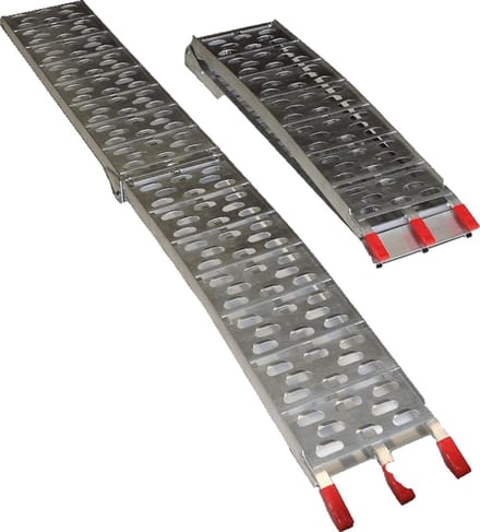 Aluminium opvouwbaar oprijplaat tot 340 kg