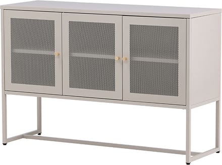 Malla dressoir 3 deuren beige.