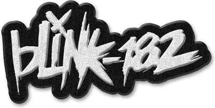 Blink182 Patch Scratch Wit/Zwart