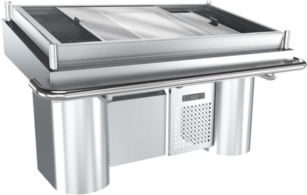 Gekoelde Vis Toonbank | -5°C/0°C | B=170cm | CombiSteel 7178.0900