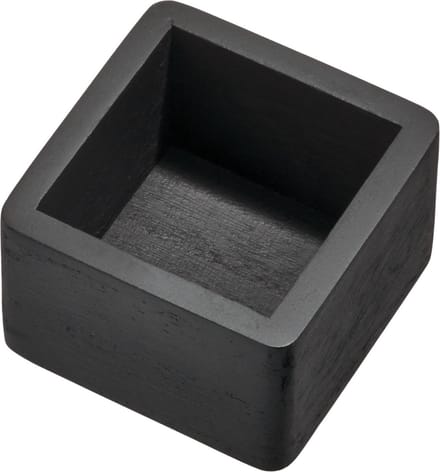 Lade Organizer, 7.6 x 7.6 x 5 cm, Paulownia Hout, Zwart - iDesign | The Home Edit