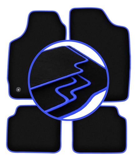 CARLUX-BLUE automatten voor: Peugeot 205 hatchback (1983-1998)