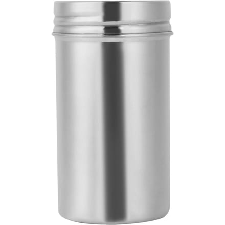 304 Stainless Steel Sealed Storage Jar Portable Tea Coffee Beans Container Large Large white
