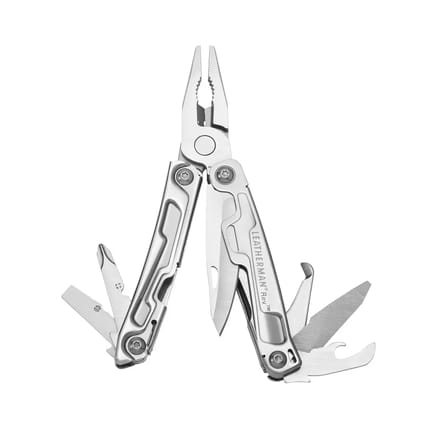 Leatherman - Rev Multi-Tool - 14 Gereedschap, Roestvrij Staal, Zilver