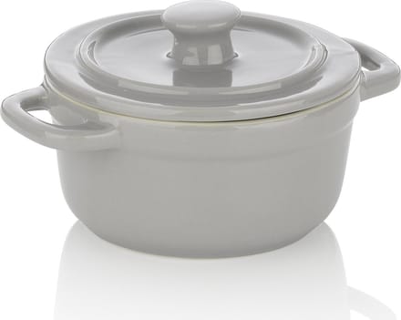 Oven Braadpan, Ø 14 cm, Keramiek, Grijs - Kela | Malin