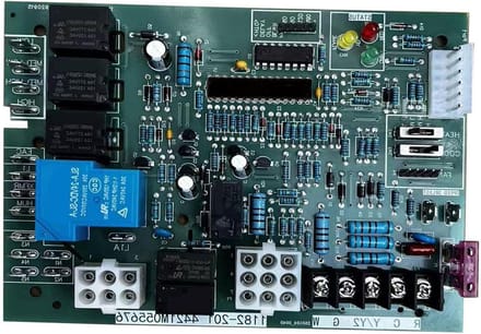 Verwarming Control Board - Kachel Paneel - Apparaat Reparatie - Hoge Temperatuur Bestendig - 15.5x14cm - Zilver