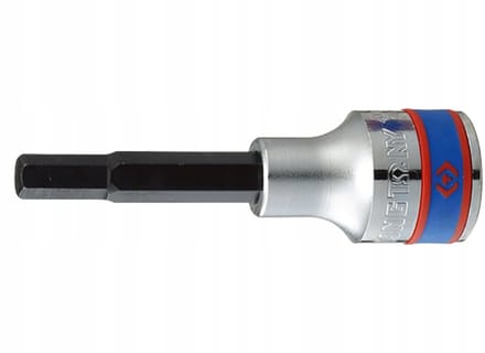 King Tony 1/2" inbusdop 5 doppen 80 mm chroom-vanadiumstaal