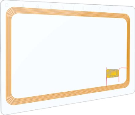 100 Blanco 1K contactloze chipkaarten (bankpasformaat) / Plastic Proximity Cards / PVC passen