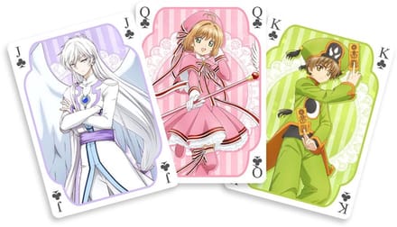 Sakami Merchandise Cardcaptor Sakura Clear Card Playing Cards / Speelkaarten Playing Cards / Speelkaarten