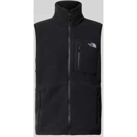 Regular fit bodywarmer met gestikt logo model 'Yumiori'