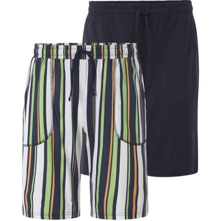 Babista herren Pyjamabroek, Kort - 52/54 - donkerblauw - Plus Size
