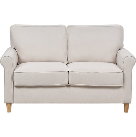 RONNEBY - Tweezitsbank - Lichtbeige - Polyester