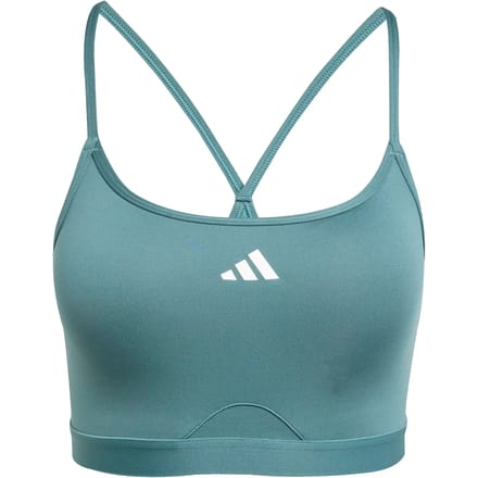 Vrouwenbeha adidas AeroReact 3 Stripes