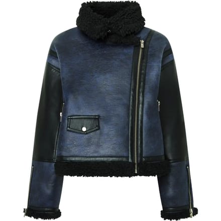 Jacket met bont voor dames Pepe Jeans Brooklyn