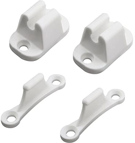 Caravan Deur Retainer Catch Set van 2 - Nylon Deurstopper voor Camper en Boot