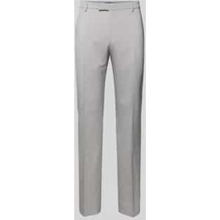 Slim fit pantalon met persplooien, model 'Blayr'