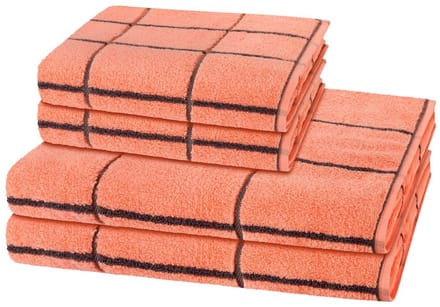 Ross Sonstiges 2 X handdoek 2 X douchehanddoek - in set 4 pack Sensual Skin Karo