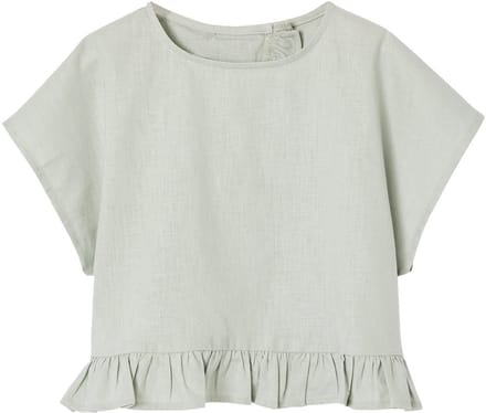 Vertbaudet Linnen blouse voor meisjes