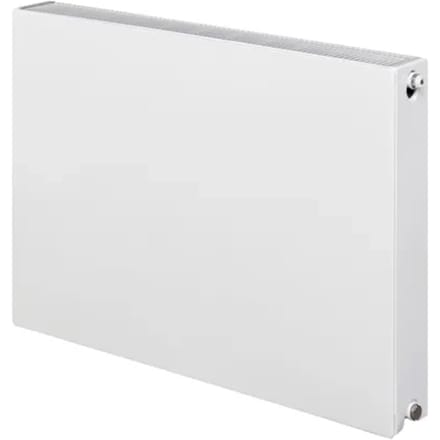 Sanivesk Paneelradiator Raya Vlak Duo Type 22 100x40cm - Wit - 6 Aansluitingen - 618w