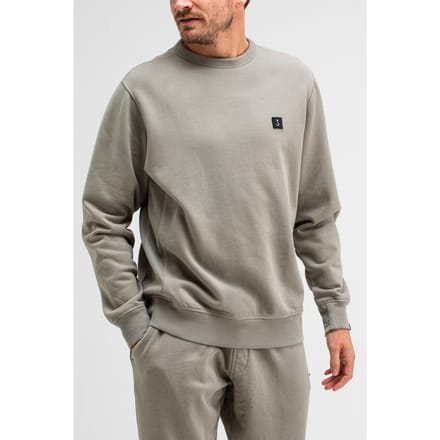 Butcher of Blue Army Crew Slate Grey Größe: S | Pullover Outlet | Herren | Grau
