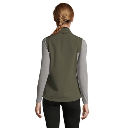 SOLS Dames/Dames Rallye Softshell Mouwloos Gilet (Leger)