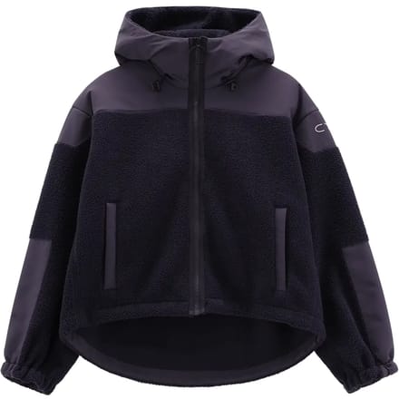 Dames fleece zonder mouwen met capuchon CMP