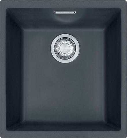 Franke Sirius - SID 110-34 tectonite spoelbak, 37x44 cm, zwart 125.0363.785