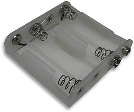 Batterij Houder - Batterij Box - Apparaten Voeden - Snap-On Mount - 5 Stuks - Wit