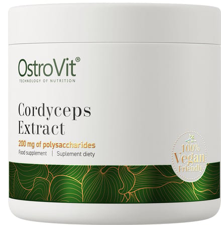Supplementen - Cordyceps Sinensis Extract - Vegan - 50 g - OstroVit - 50 g