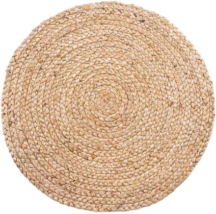 Artichok Milly jute placemat naturel - set van 4 - Ø 38 cm