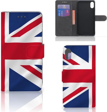 Apple iPhone Xs Max Bookstyle Case Groot-Brittannië