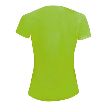 SOLS Dames/Dames Sportief Raglan T-shirt (Neon Groen)