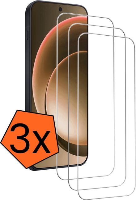 Screenprotector - 3 Stuks - Geschikt voor OnePlus 15 - Extra Sterk - Gehard Glas - Beschermglas - Tempered Glass - Screen Protector