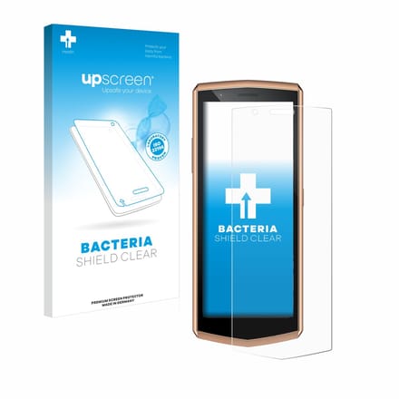 upscreen - Screenprotector voor Cubot Pocket 3 - Folie Beschermfolie transparant antibacterieel