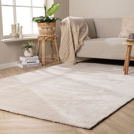 NATURL. Wasbaar vloerkleed - Clean Creme - 240x340cm