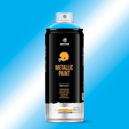 MTN metallic spuitverf - Blauw - Decoratief - 400ml