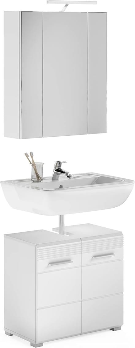 Linus badkamercombinatie / badkamerset Linus - 60x182x34cm