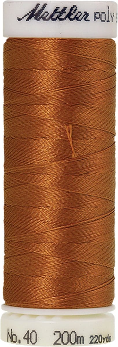 Mettler borduurgaren - Bruin - Nr 932 - Polysheen - 200 meter