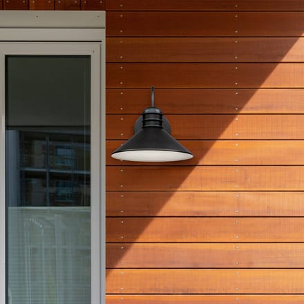 Westinghouse Walter LED wandlamp, dimbaar zwart