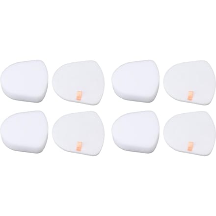 4PCS Stofzuiger Filter Set Schuim Vilt Filter Accessoires Vervanging voor Shark ZU560 XHEPA560 white