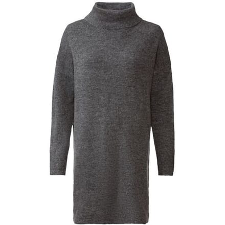 ESMARA Dames pulloverjurk (Donkergrijs, S (36/38))