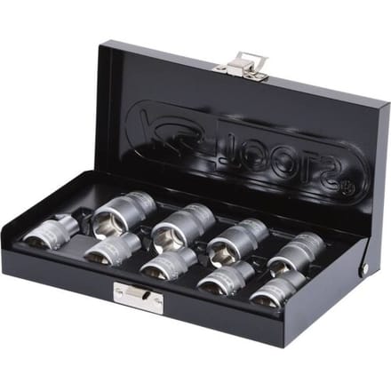 KS Tools - TX-E Dopsleutelset - 1/2 Inch - 28-delig - Chroom vanadium staal