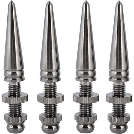 Lot de 4 paires de pieds de haut-parleur antichoc en cuivre pur pour caisson de basses