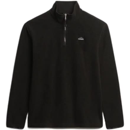 Superdry M2014194a Fleece Jas Zwart M Man