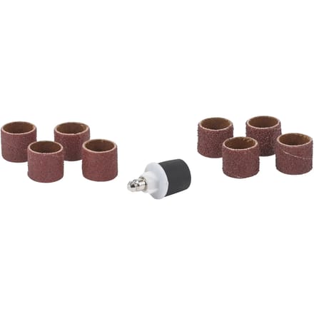 Set fijne en medium schuurbanden Kerbl