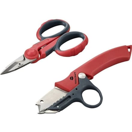 TOOLCRAFT TO-9626415 Kabelmes-schaarset 139 mm, 170 mm