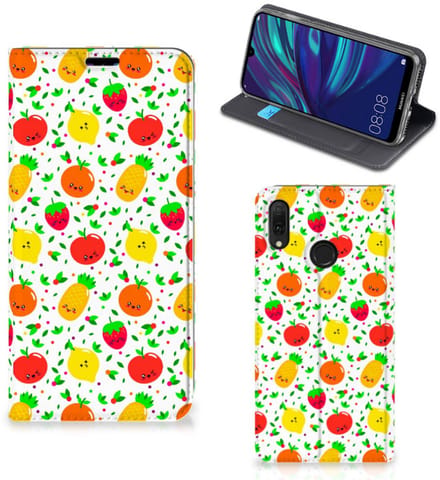 Huawei Y7 hoesje Y7 Pro (2019) Flip Style Cover Fruits