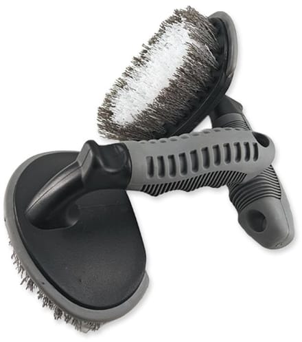Carchimp Tyre Brush - banden borstel - anti slip handvat
